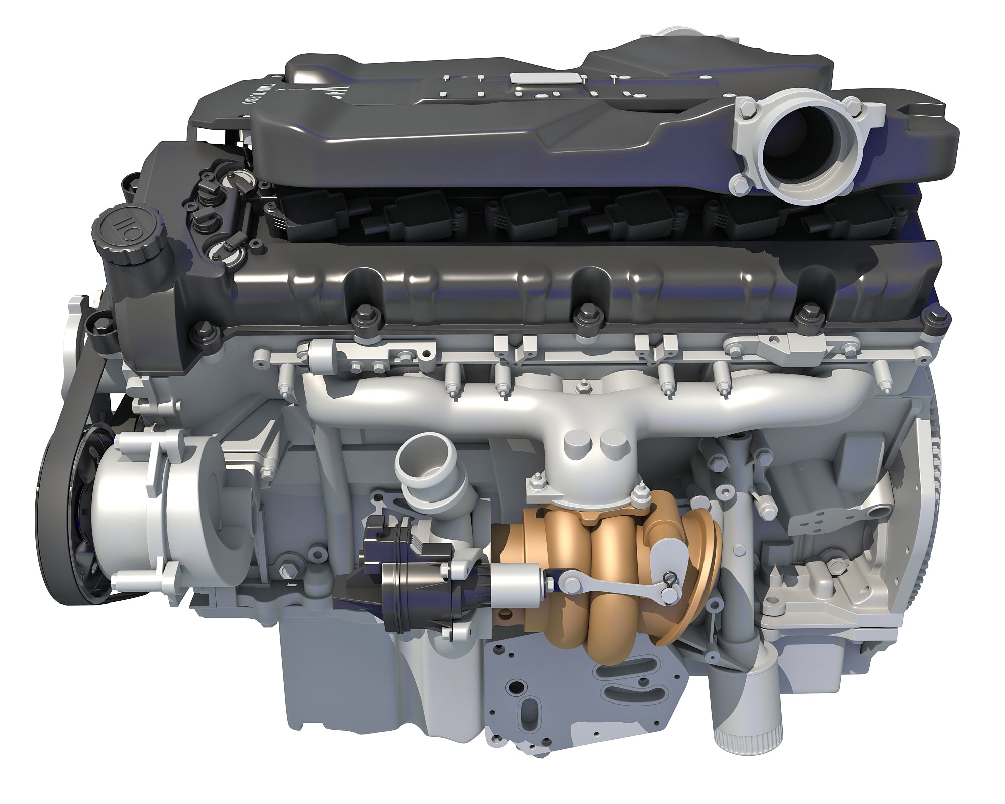 V12 Engine Components 3D Models - V12 Engine with Interior Parts – 3D Horse
