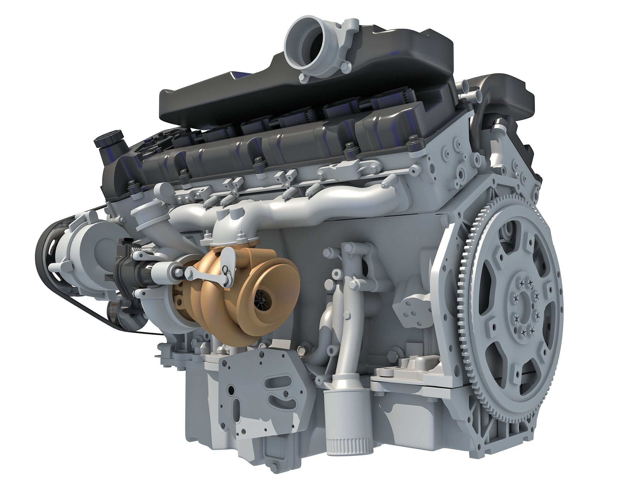V12 Engine 3D Models