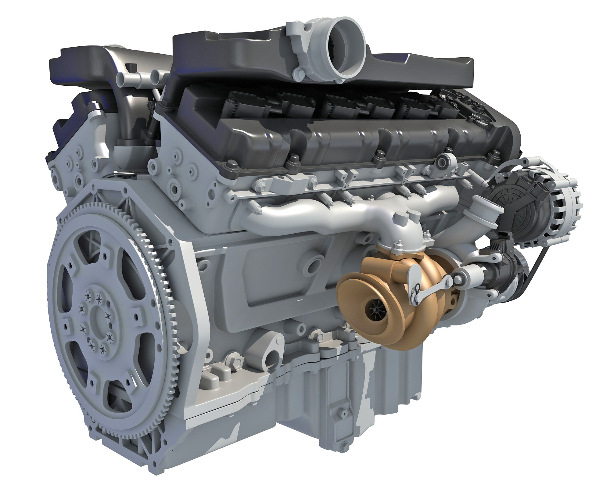 V12 Engine 3D Models
