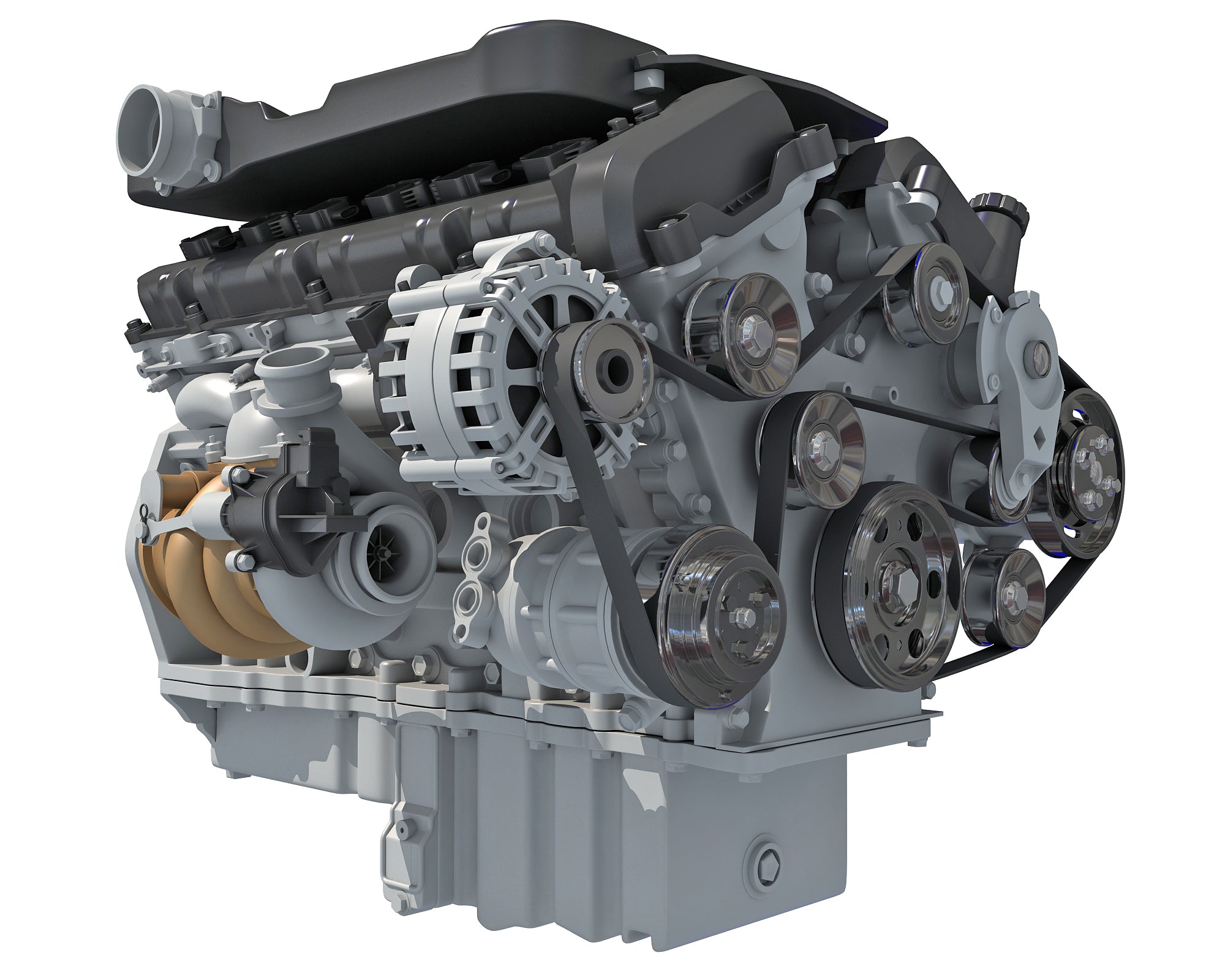 V12 Engine 3D Models