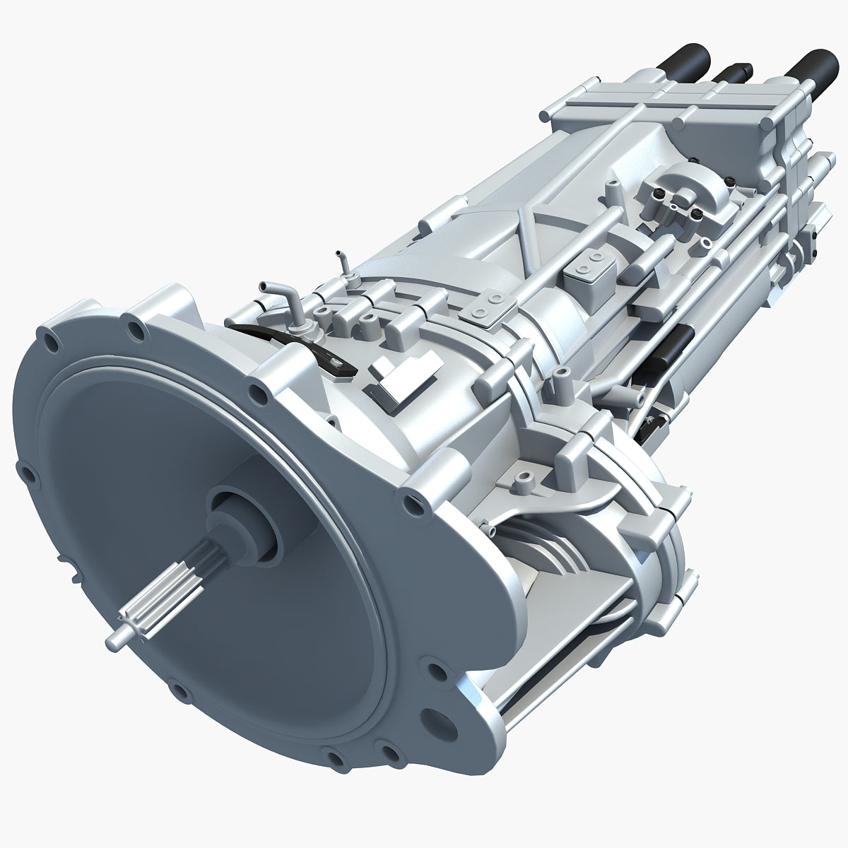 V12 Engine 3D Model