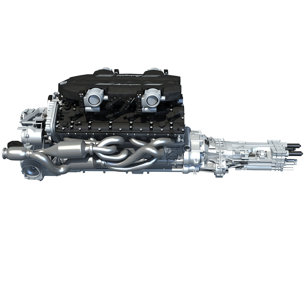 V12 Engine 3D Model