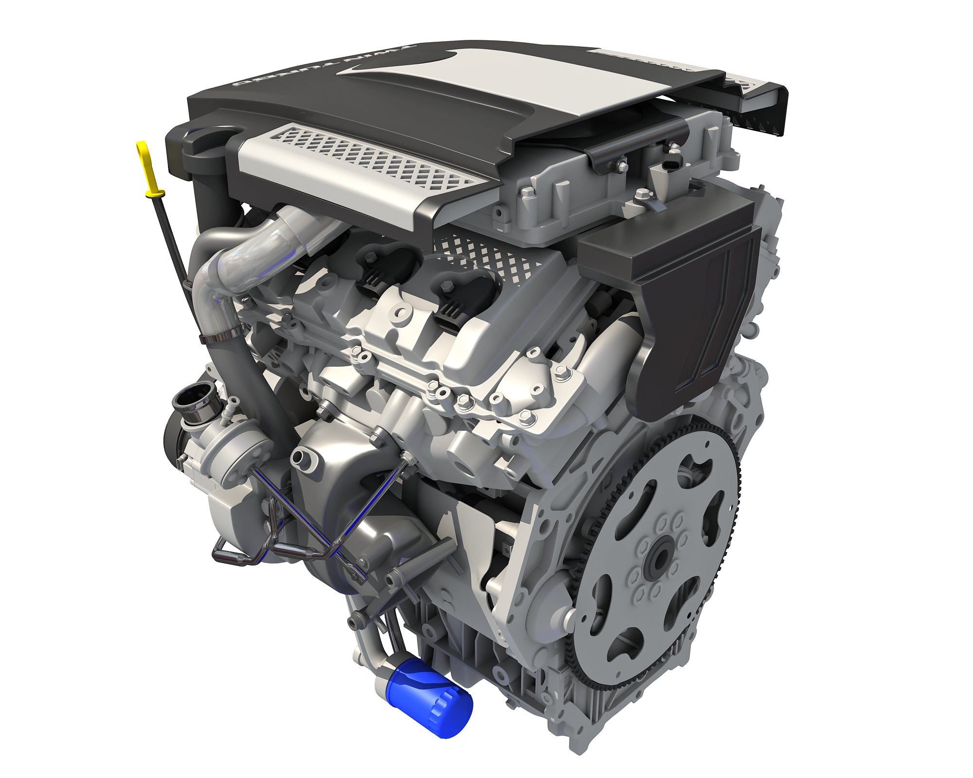 V6 Engine - 3D Models
