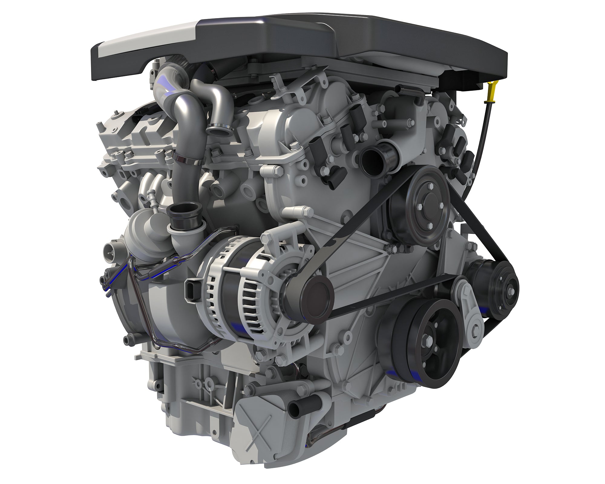 V6 Engine - 3D Models