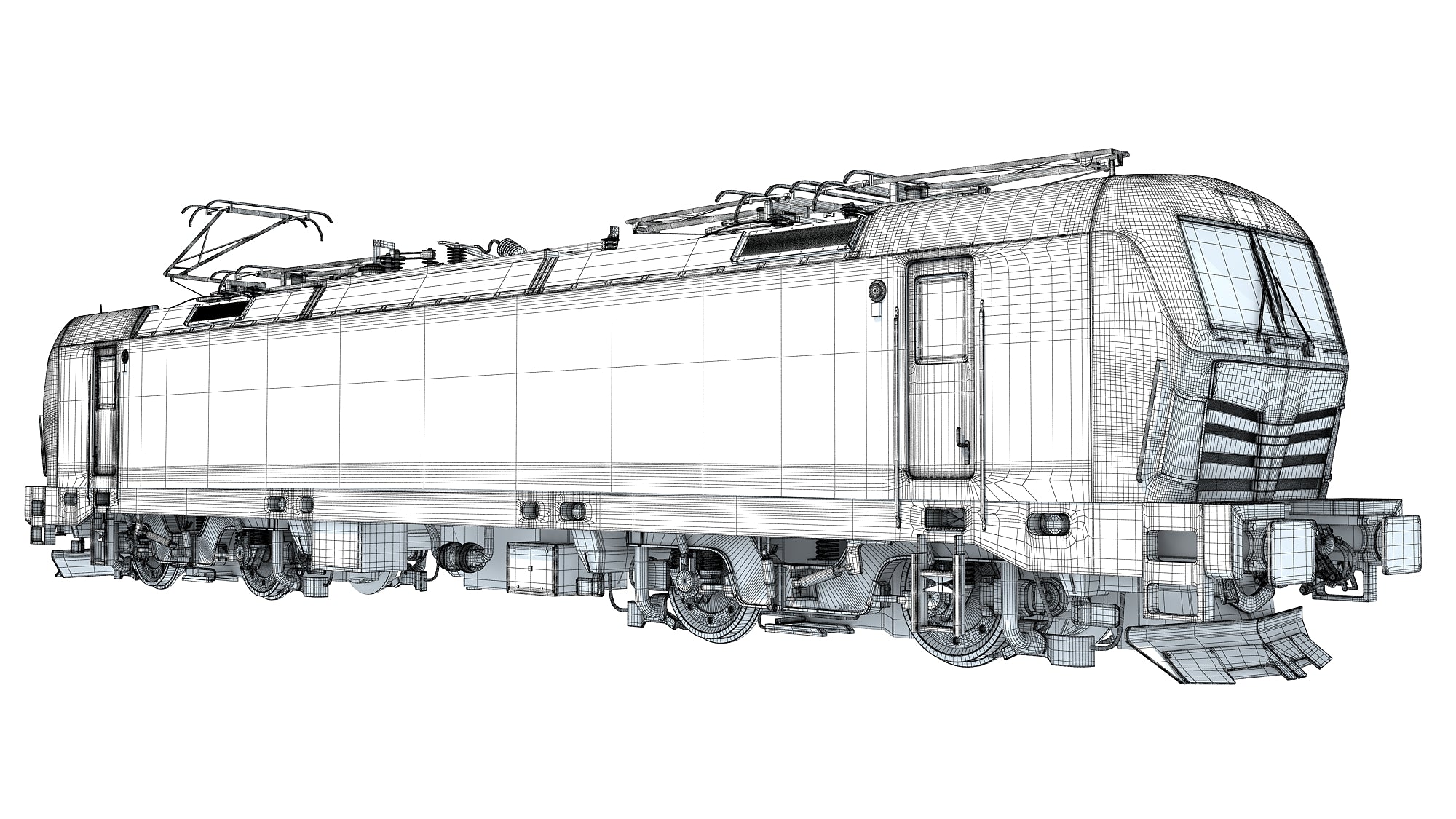 Siemens Vectron Locomotive Deutsche Bahn