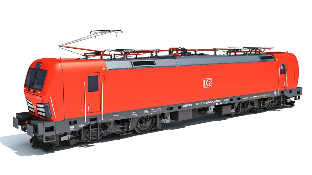 Siemens Vectron Locomotive Deutsche Bahn