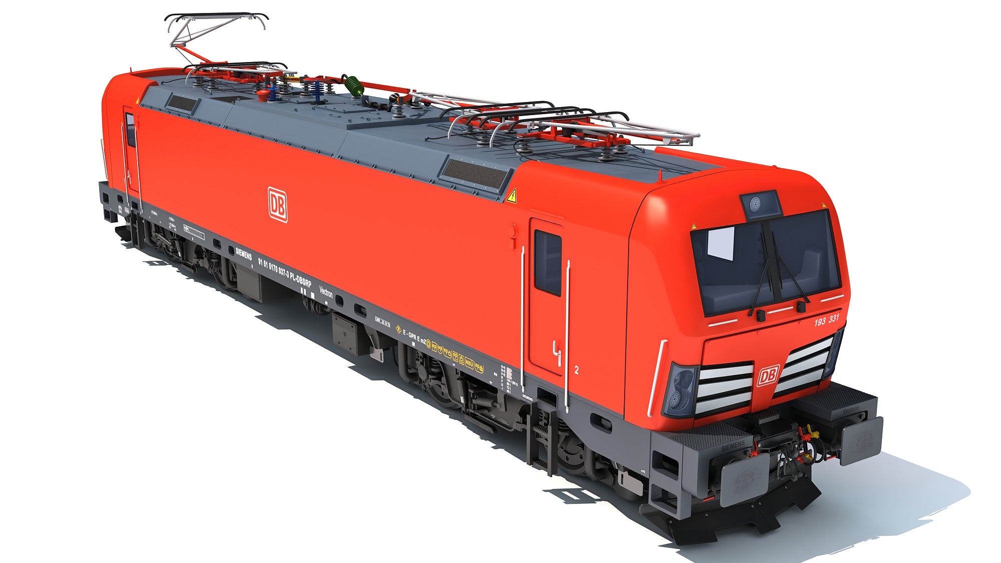 Siemens Vectron Locomotive Deutsche Bahn