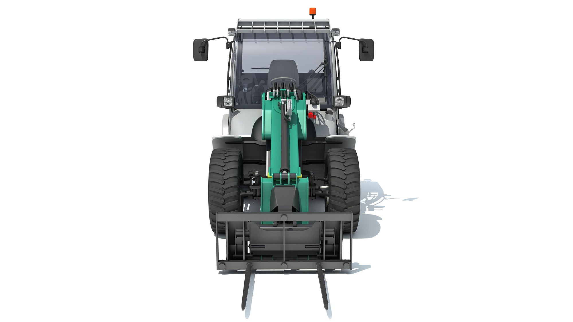 Wheel Loader 3D Model