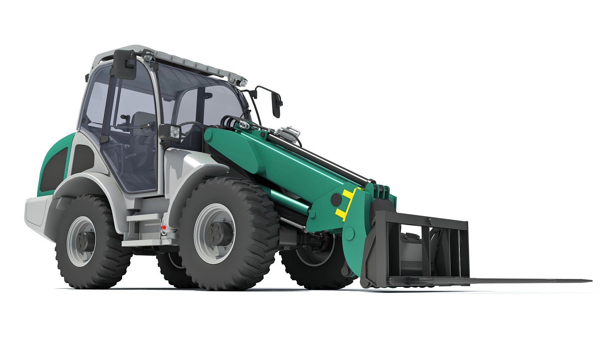 Wheel Loader 3D Model