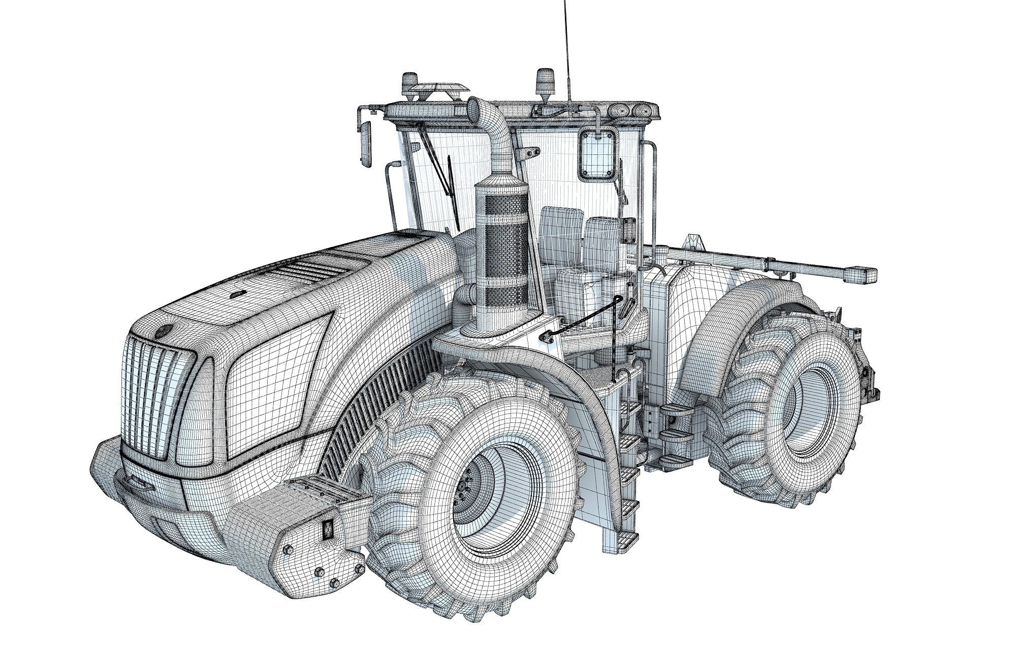 3D Tractor Models