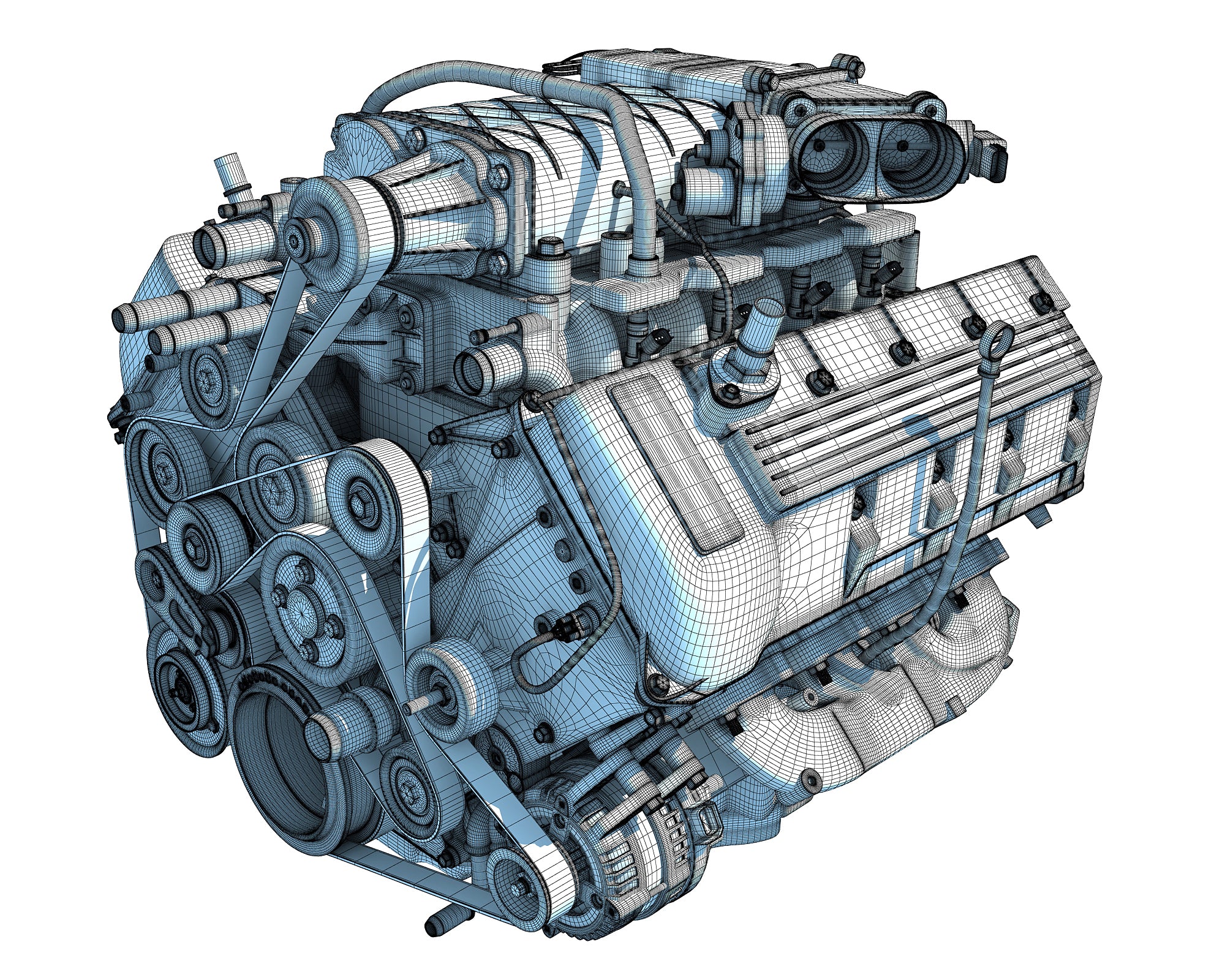Mustang Shelby Engine
