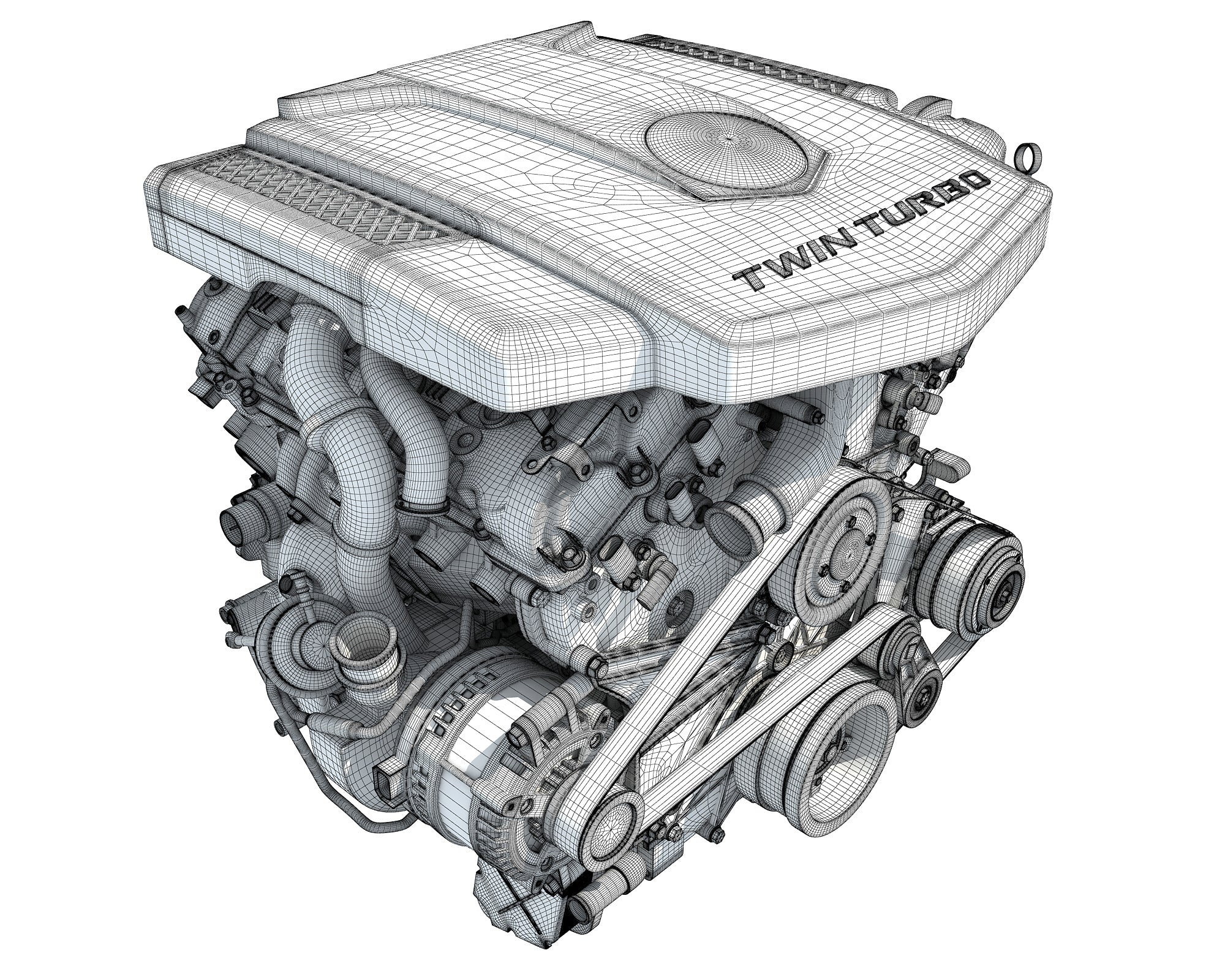 Cadillac TwinPower Engine