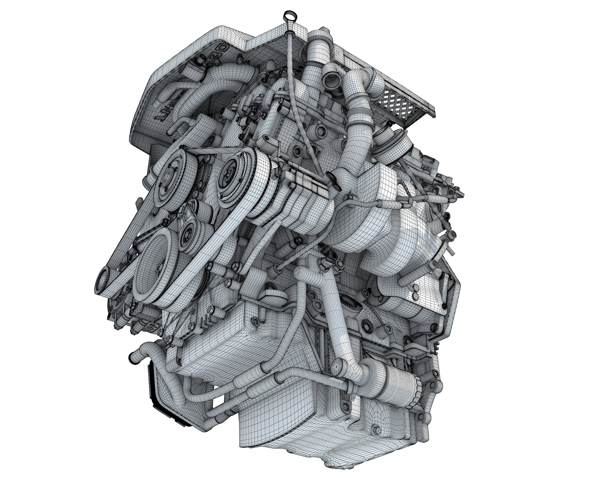 Inside Engine - 3D Models