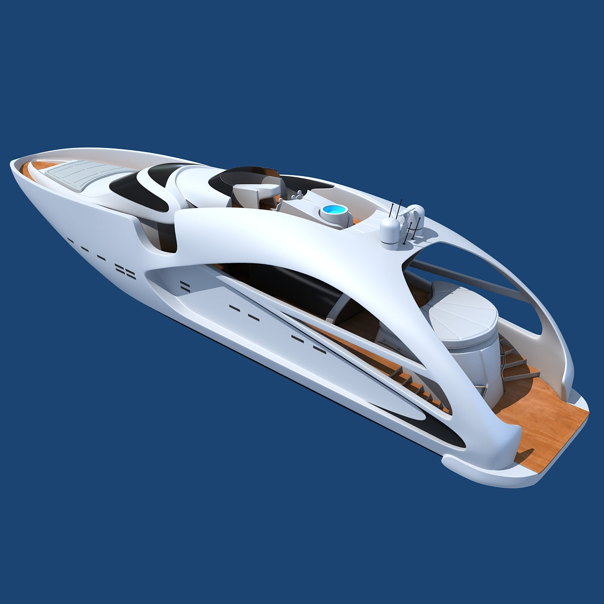 Yachts and Boats 3D Models