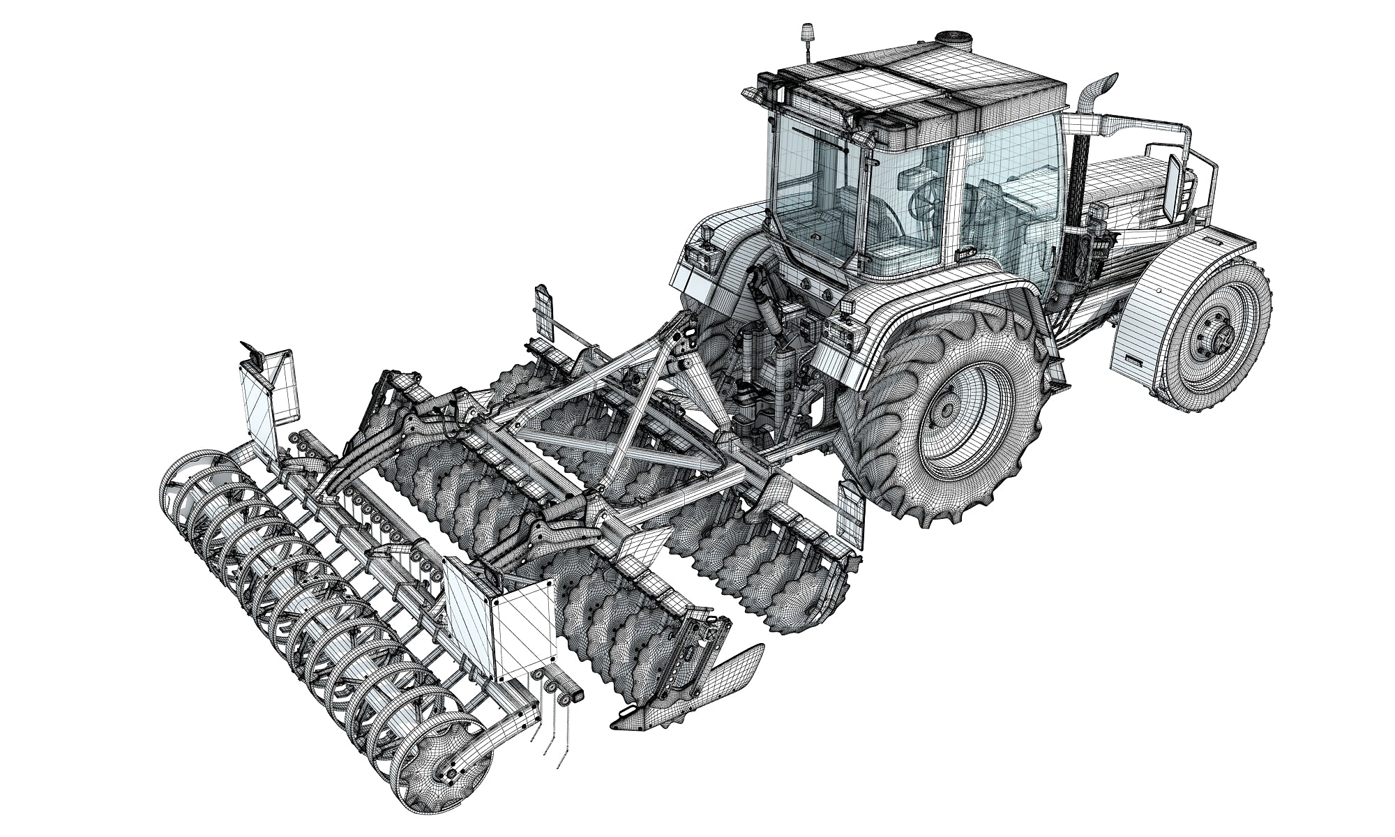 Tractor 3D Models