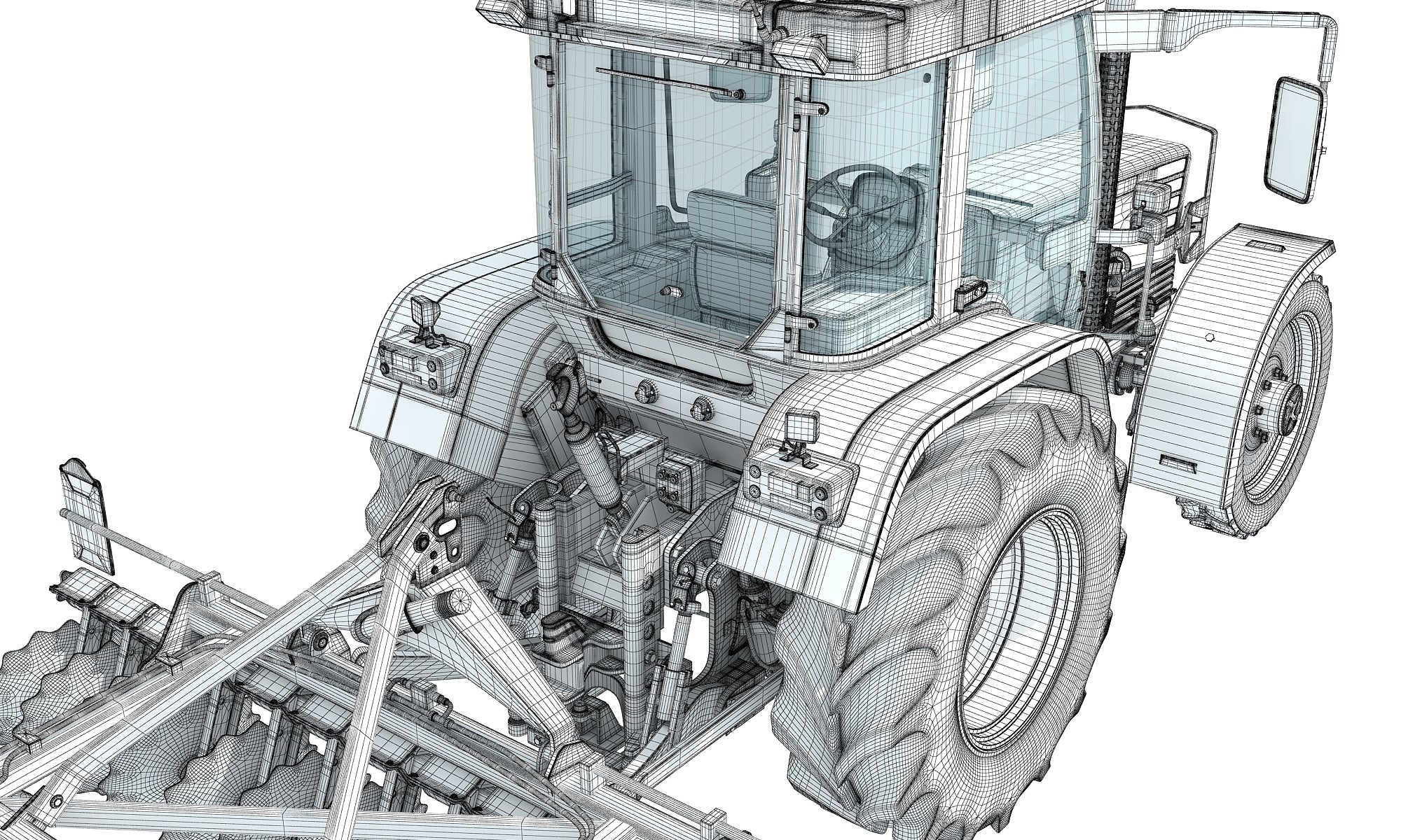 Tractor 3D Models