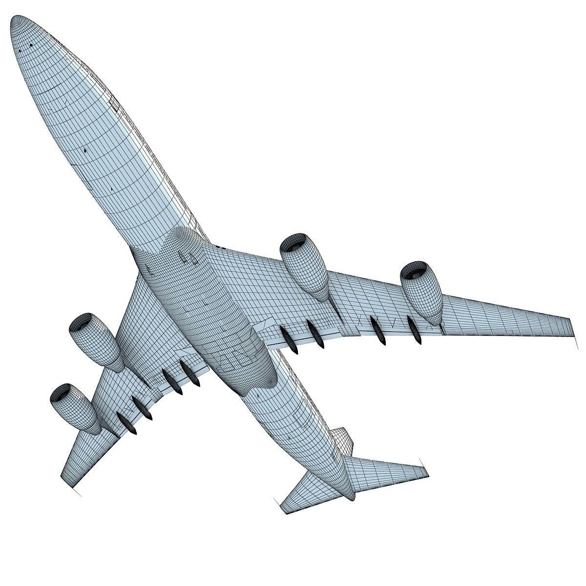 Boeing 3D Scene