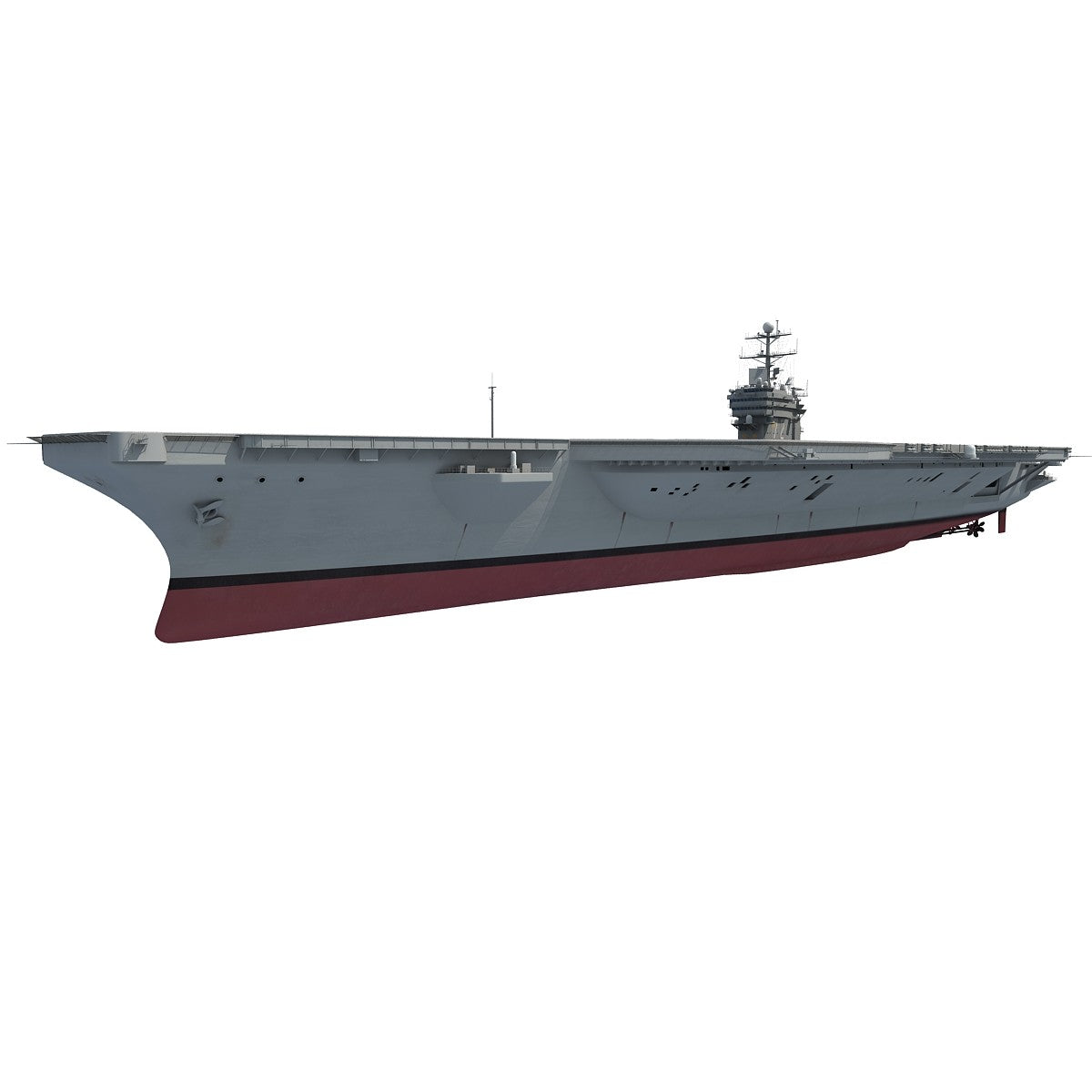 Aircraft Carrier Abraham Lincoln 3D Model