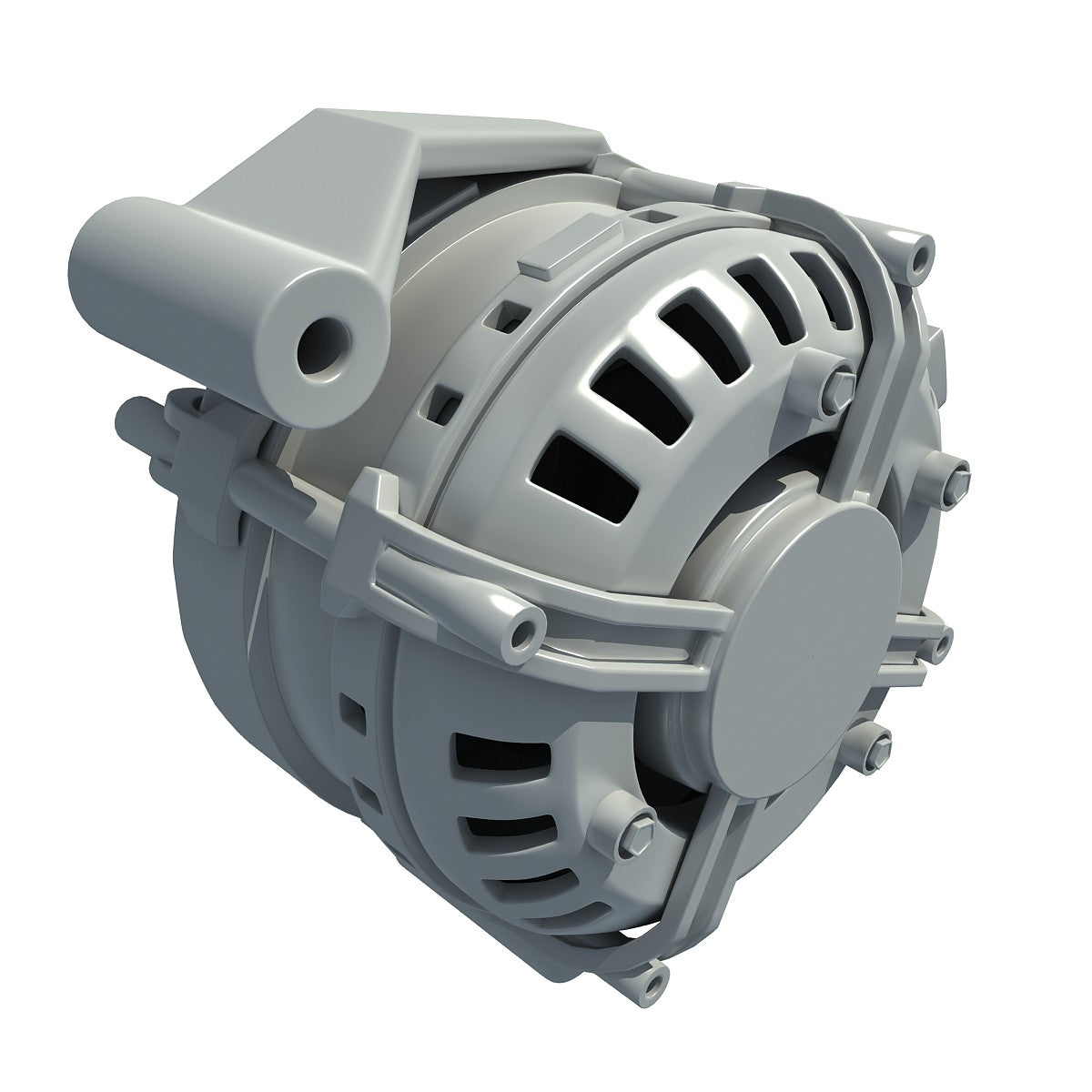 Alternator Engine 3D Model