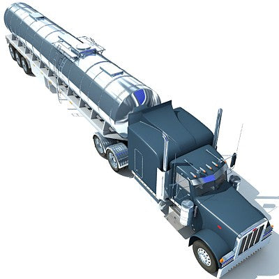 American Tanker Truck Model