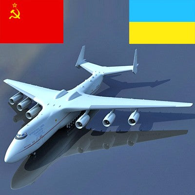 Antonov An-225 Mriya 3D Model