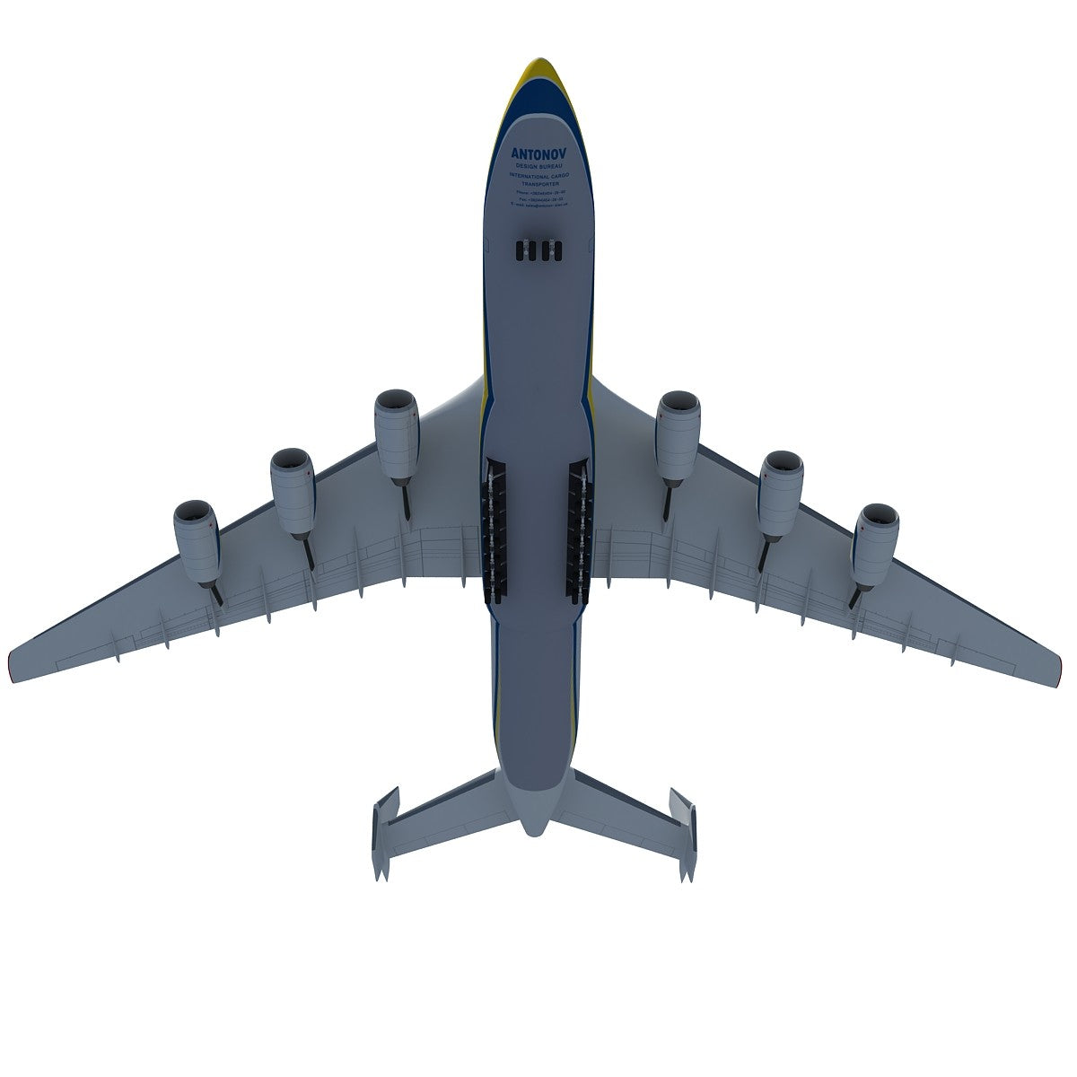 Antonov AN-225 Mriya 3D Model