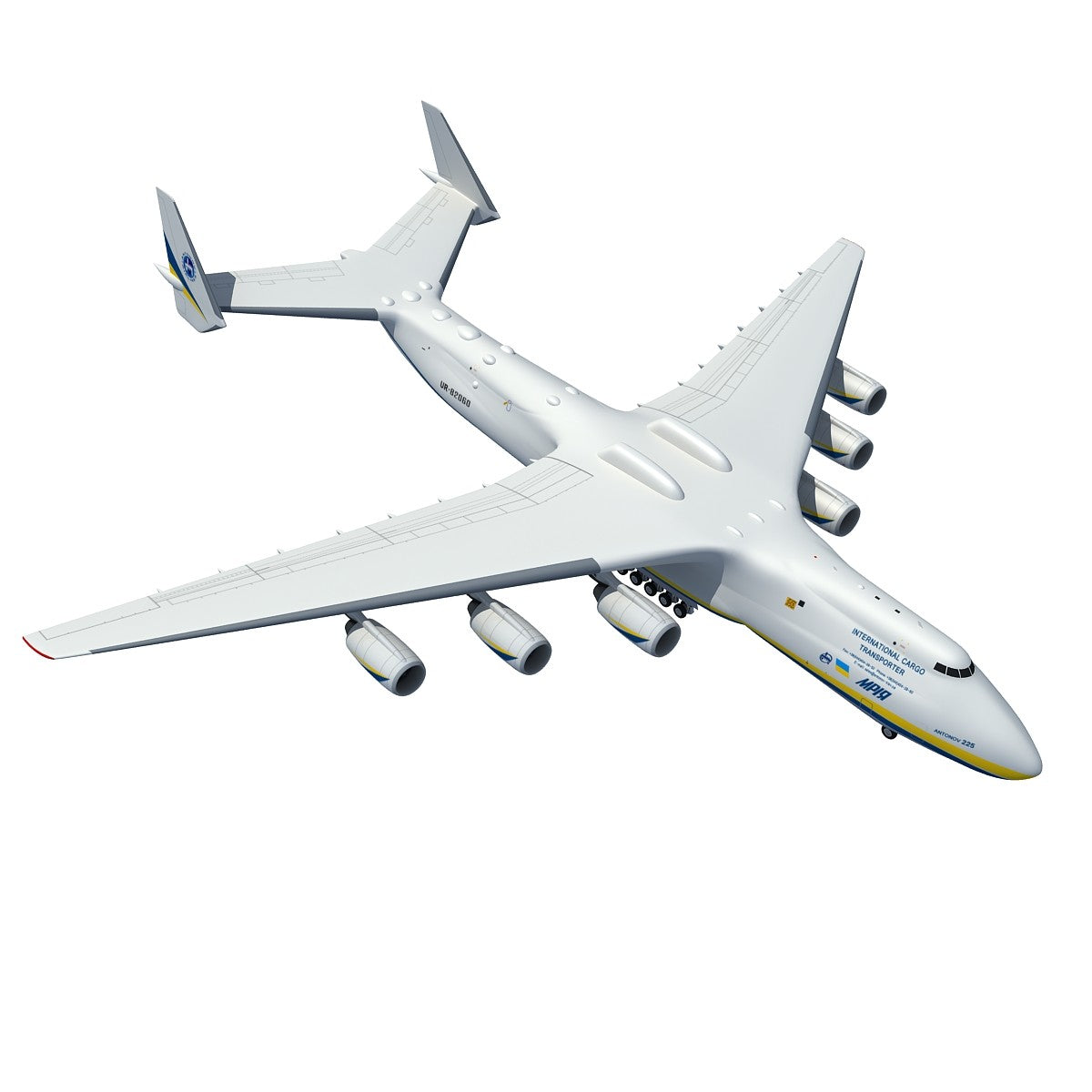 Antonov AN-225 Mriya 3D Model