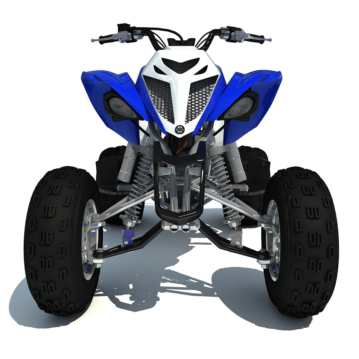 Sport ATV Yamaha Raptor 3D Model