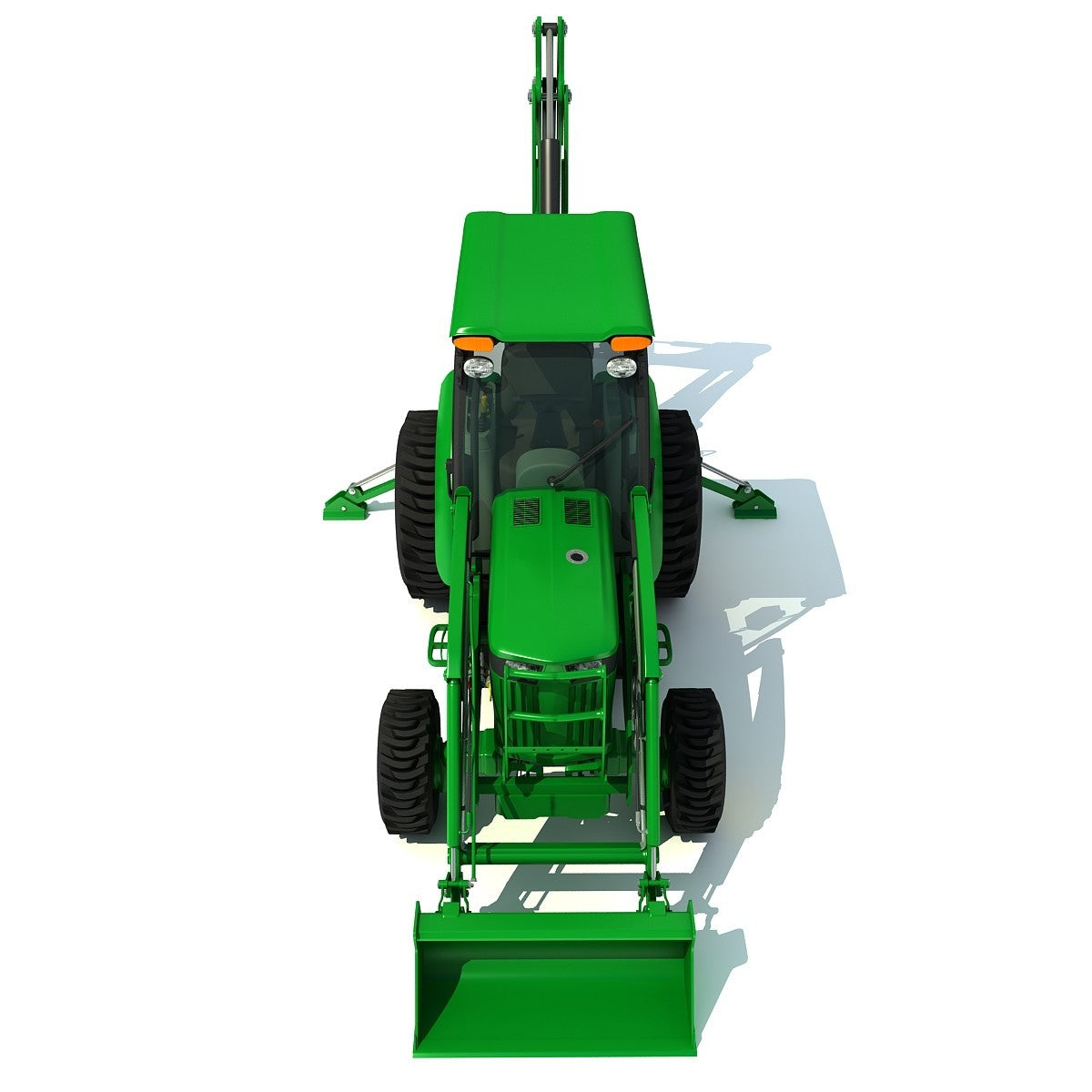 Compact Utility Deere 3D Model