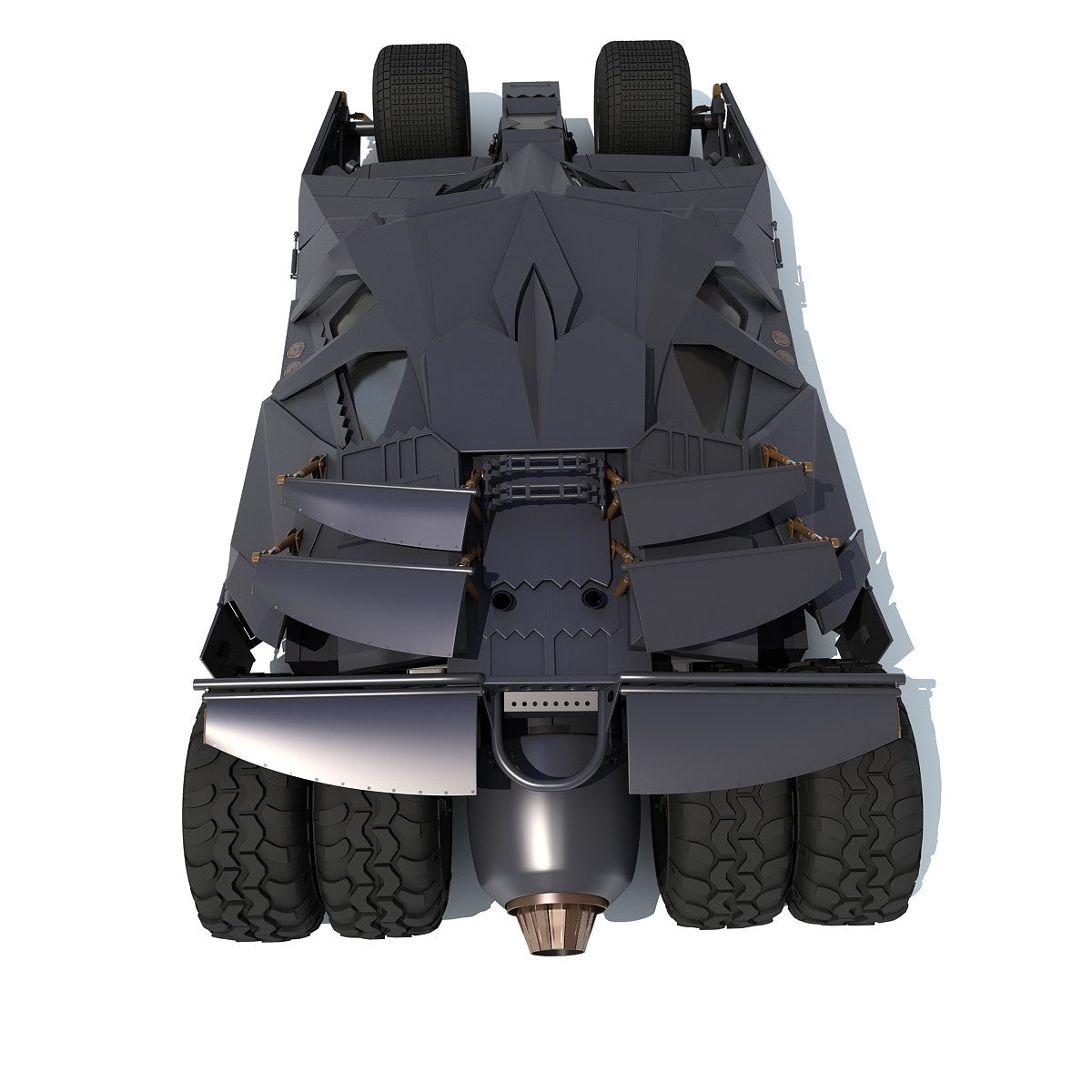 Batmobile Tumbler 3D Model