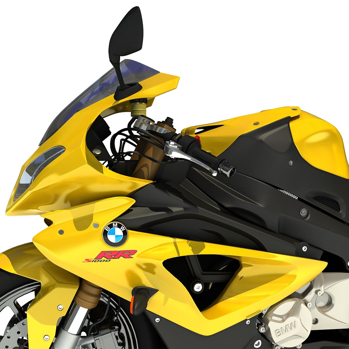 BMW Sport Bike 3D Model