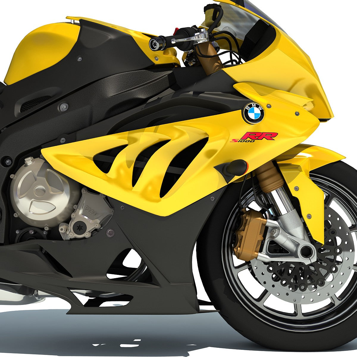 BMW Sport Bike 3D Model