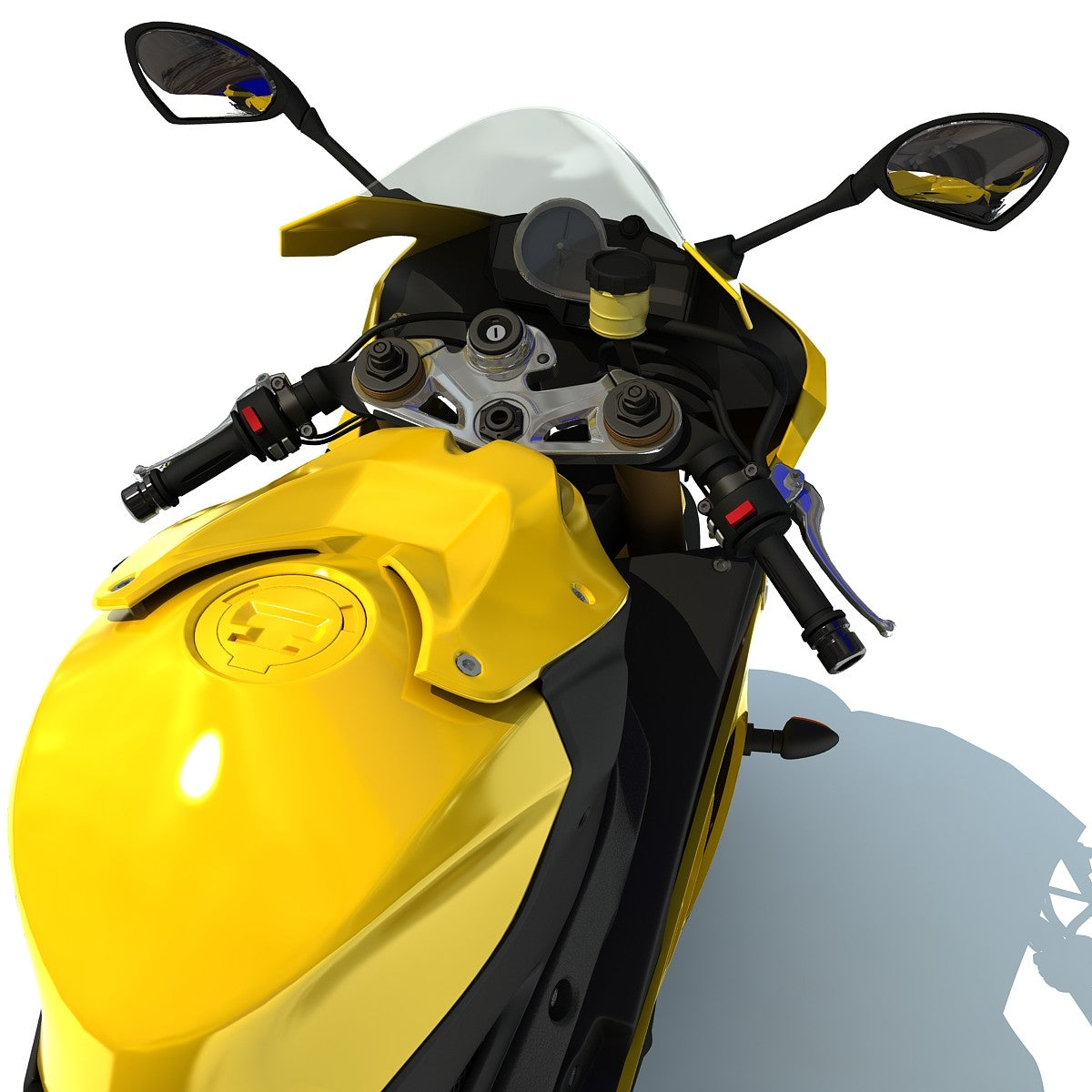 BMW Sport Bike 3D Model