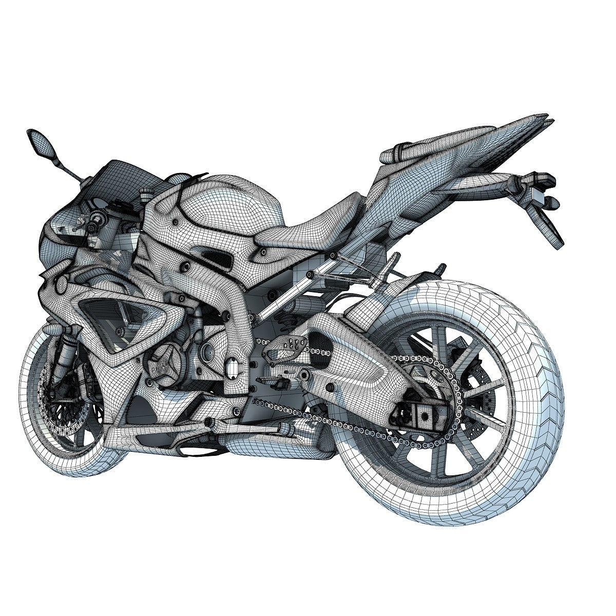 Sport Bike 3D Models