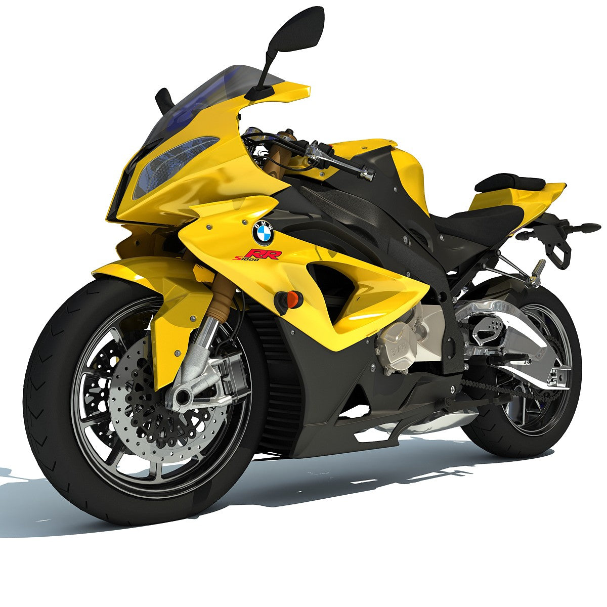 BMW Sport Bike 3D Model