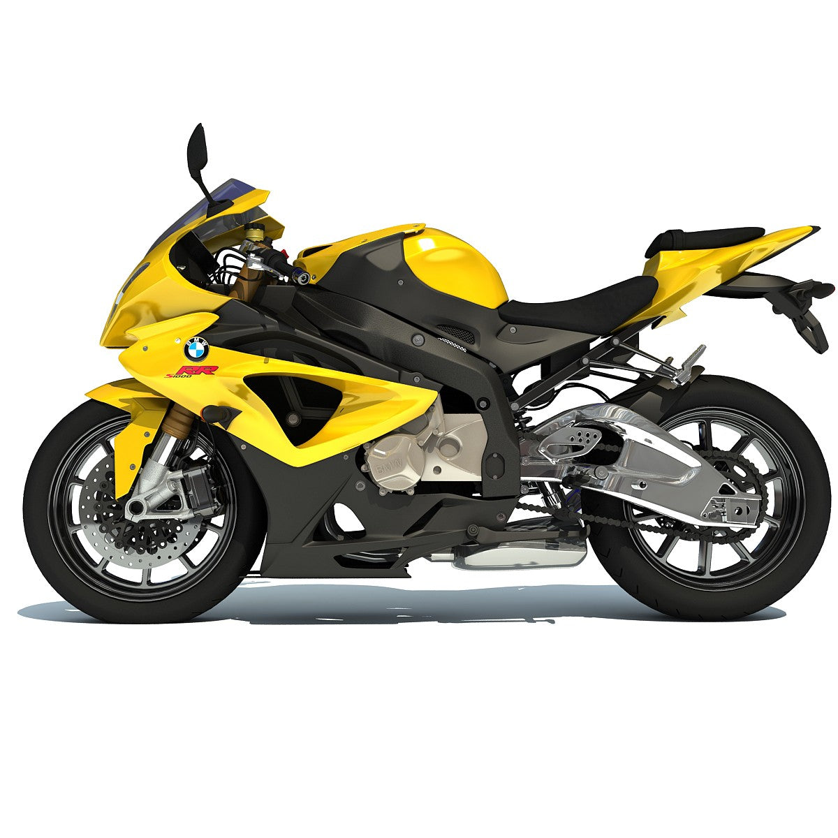 BMW Sport Bike 3D Model