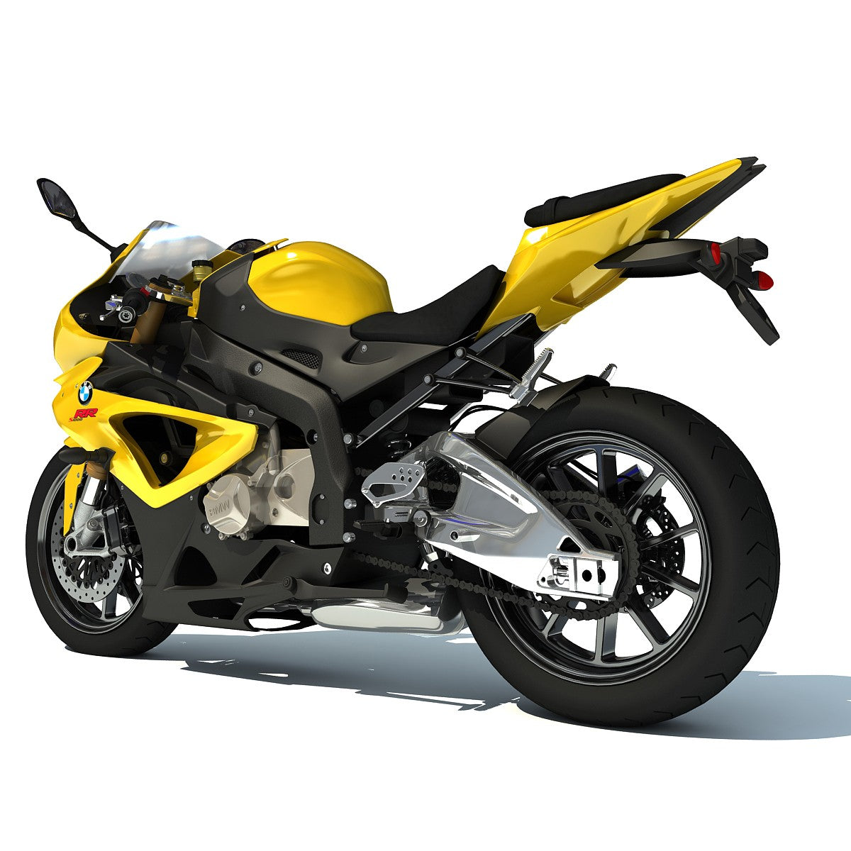 BMW Sport Bike 3D Model