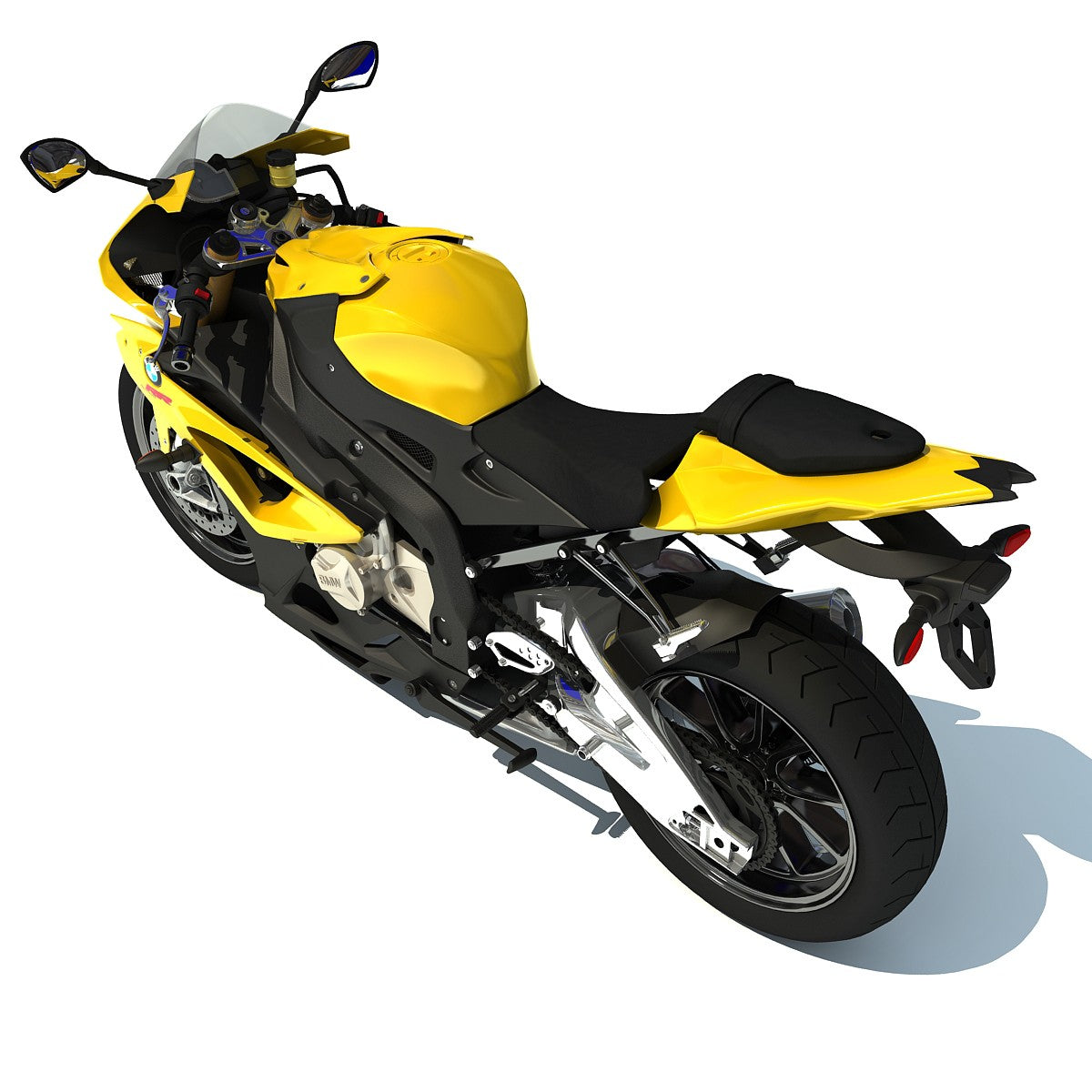 BMW Sport Bike 3D Model