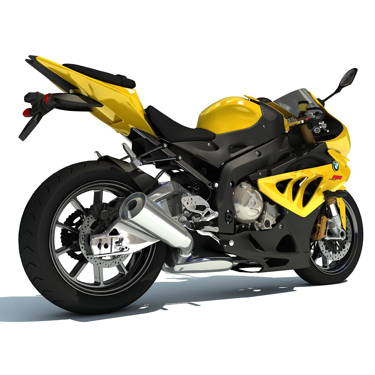 BMW Sport Bike 3D Model