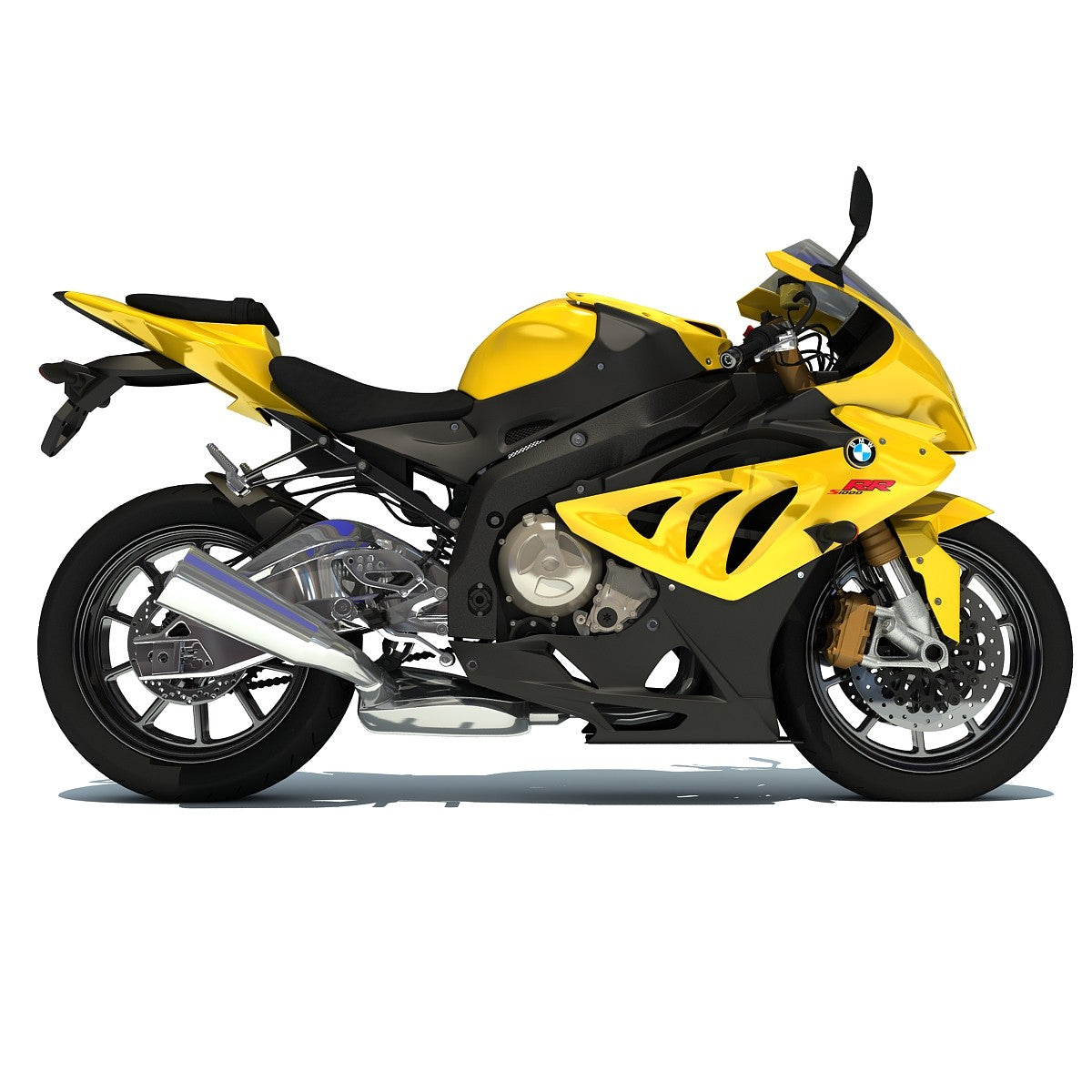 BMW Sport Bike 3D Model