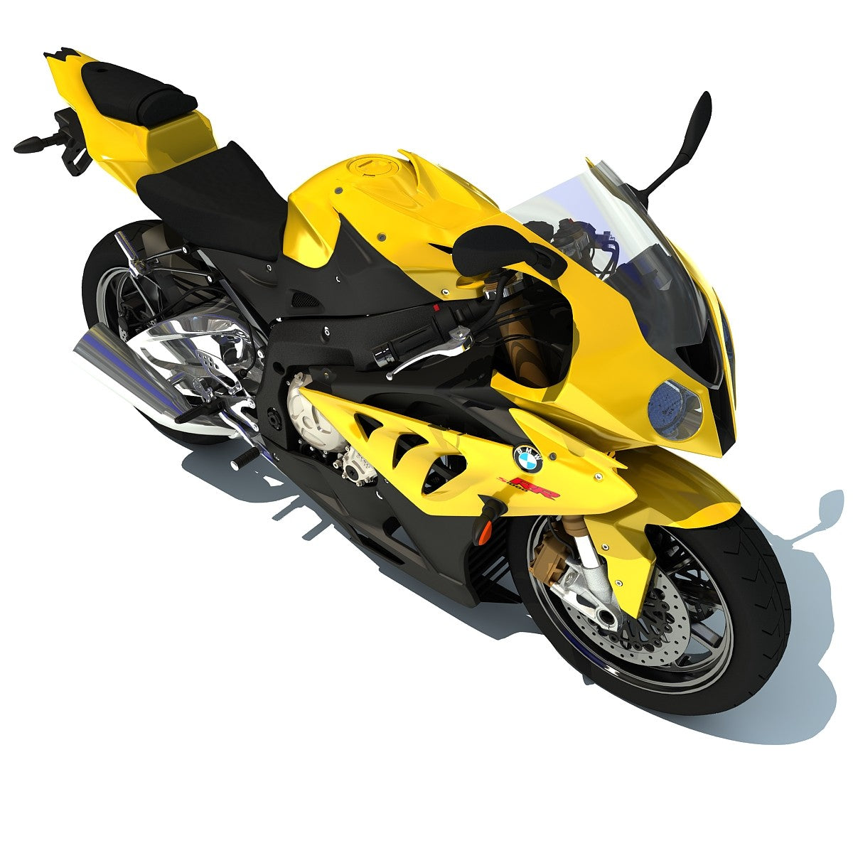 BMW Sport Bike 3D Model