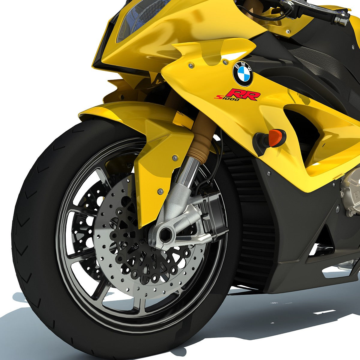 BMW Sport Bike 3D Model