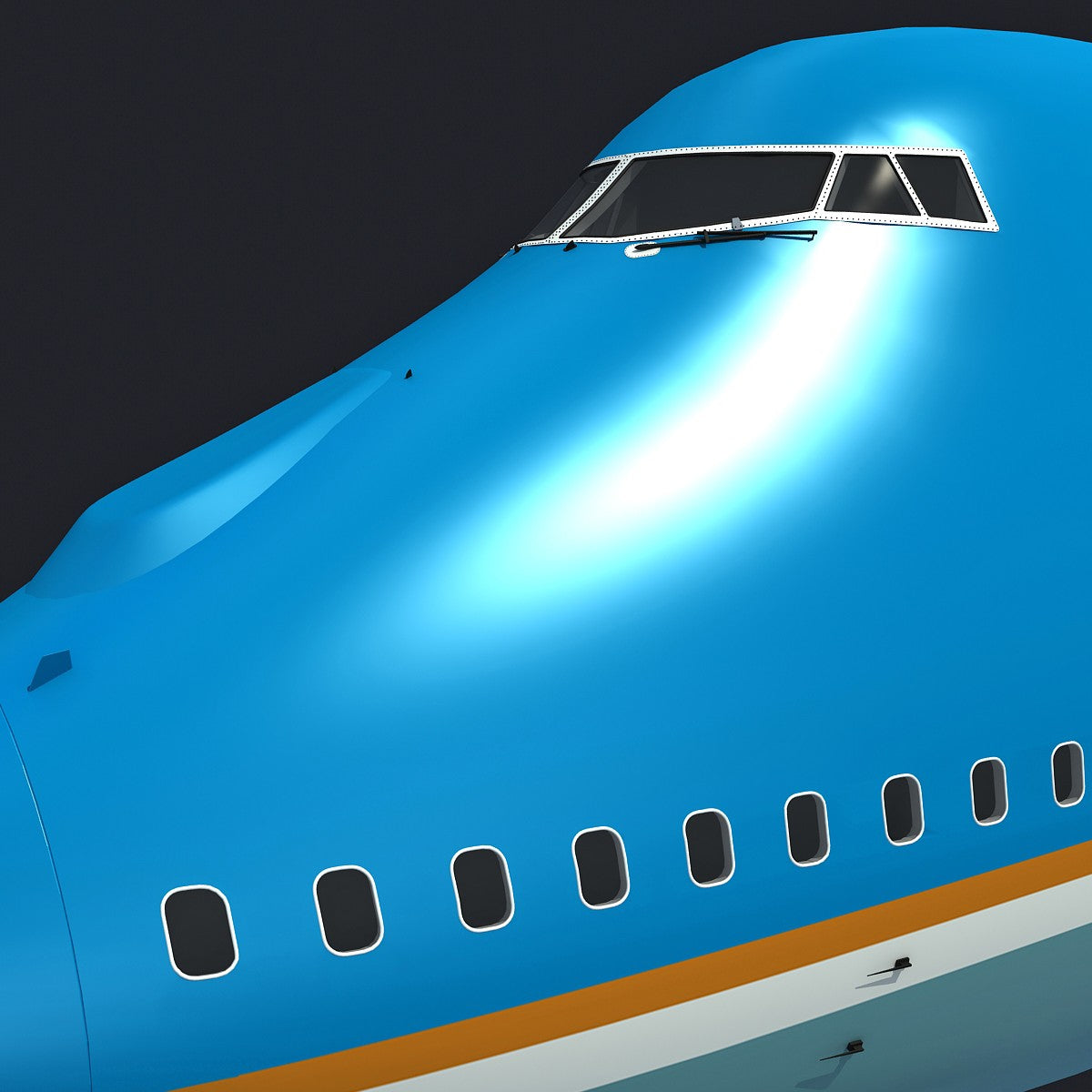 Air Force One VC-25 3D Model