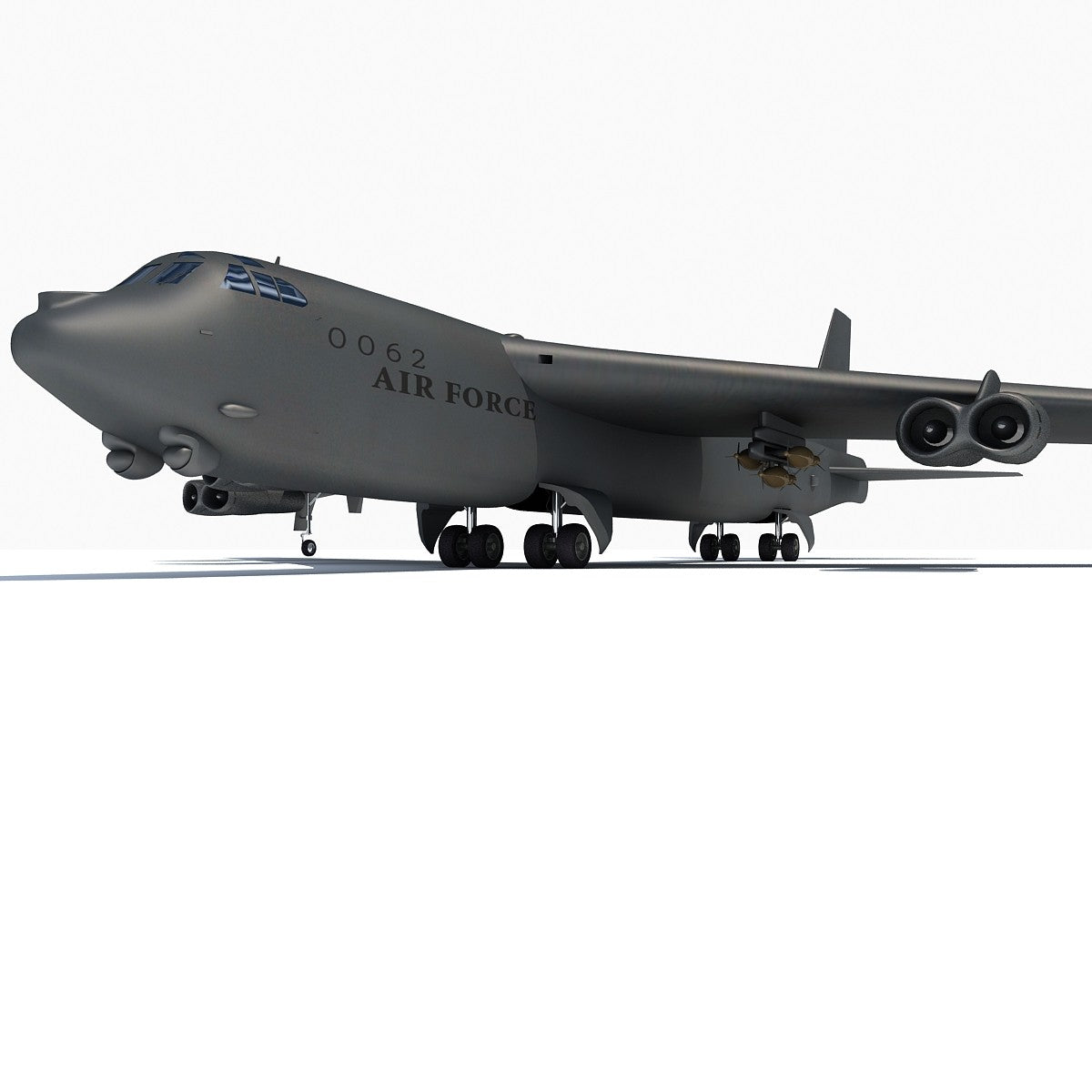 Boeing B-52 3D Model