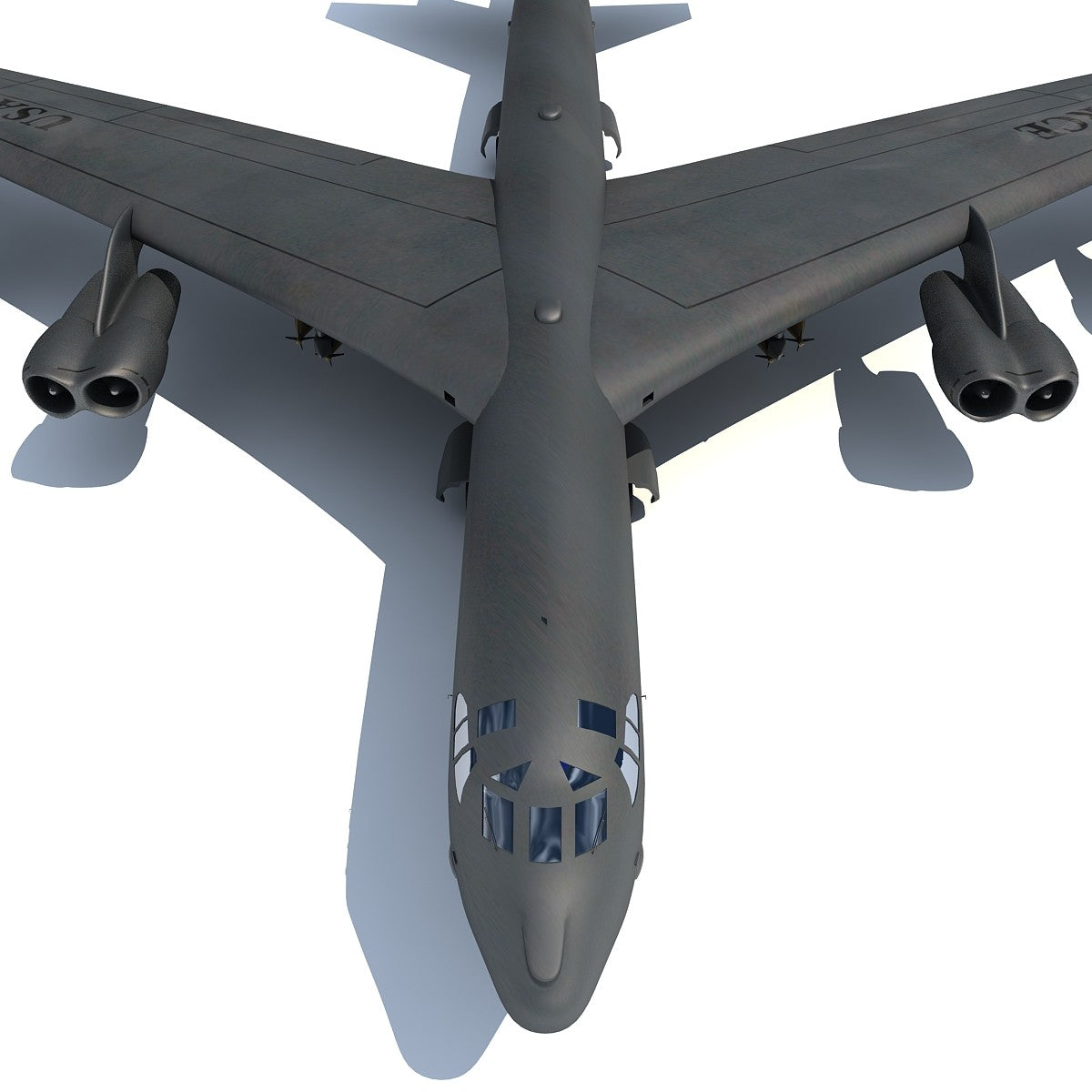 Boeing B-52 3D Model