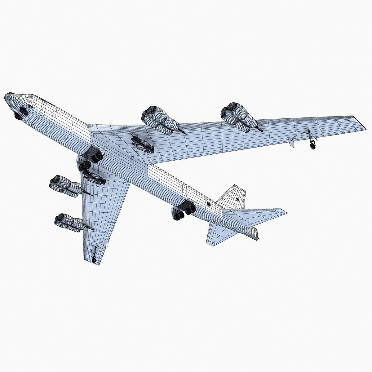 Boeing B-52 3D Model