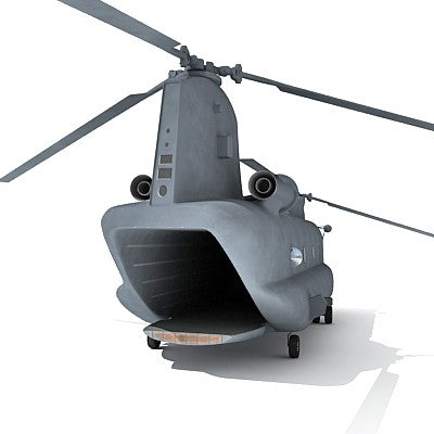 Boeing CH-47 Chinook 3D Helicopter