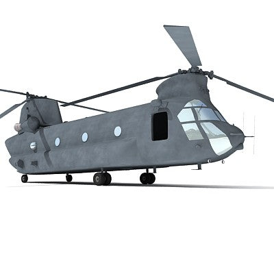 Boeing CH-47 Chinook 3D Helicopter