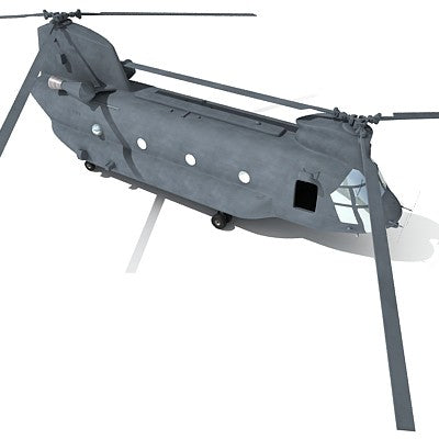 Boeing CH-47 Chinook 3D Helicopter