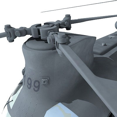 Boeing CH-47 Chinook 3D Helicopter